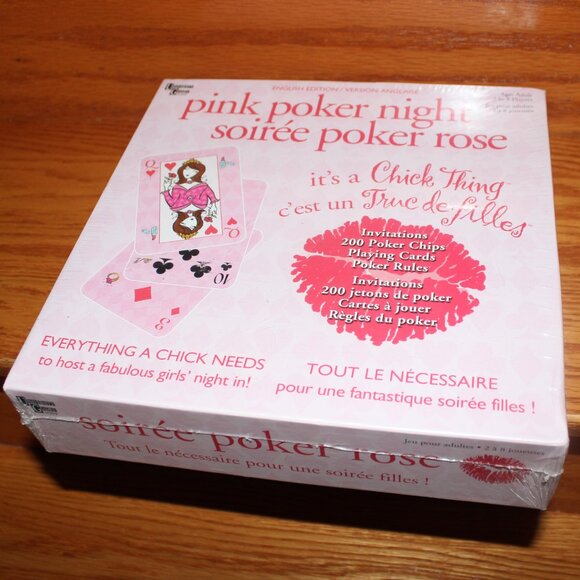 3/$77❤️PINK POKER NIGHT fun party adult bachelorette chicks holiday girls game - Picture 9 of 9